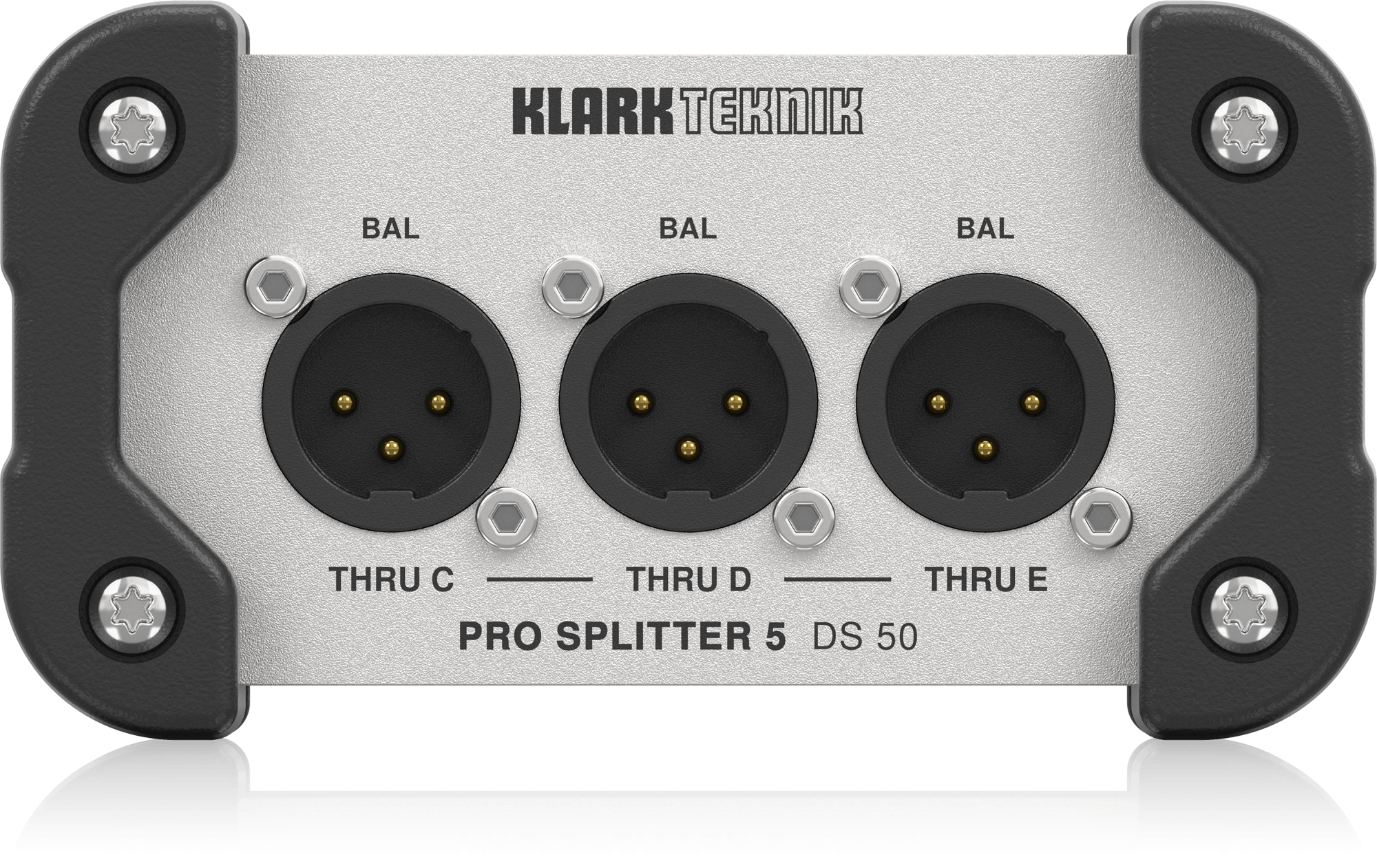 Klark Teknik DS50 Passive 1-In/5-Out Signal Splitter with Extended Dynamic Range