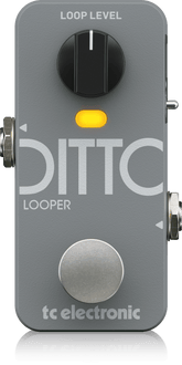 TC Electronic DITTO2LOOPER Second Generation DITTO LOOPER with Redesigned Footswitch, SingleTap Looping, Intelligent LoopSnap and Bluetooth App Integration
