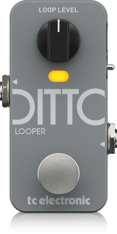 TC Electronic DITTO2LOOPER Second Generation DITTO LOOPER with Redesigned Footswitch, SingleTap Looping, Intelligent LoopSnap and Bluetooth App Integration