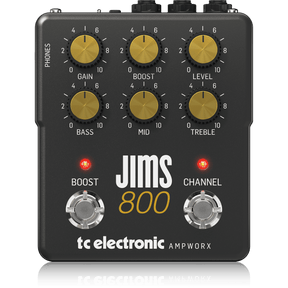 TC Electronic Dual-Channel Guitar Preamp Recreates the Sound of a Modified JCM800 Tube Amp