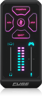 TC Electronic FUSE Headset Mic Enhancer and Vocal FX for Gaming Consoles, Android, iOS, PC and Mac