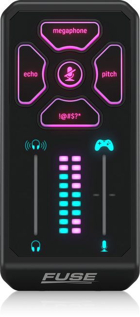 TC Electronic FUSE Headset Mic Enhancer and Vocal FX for Gaming Consoles, Android, iOS, PC and Mac