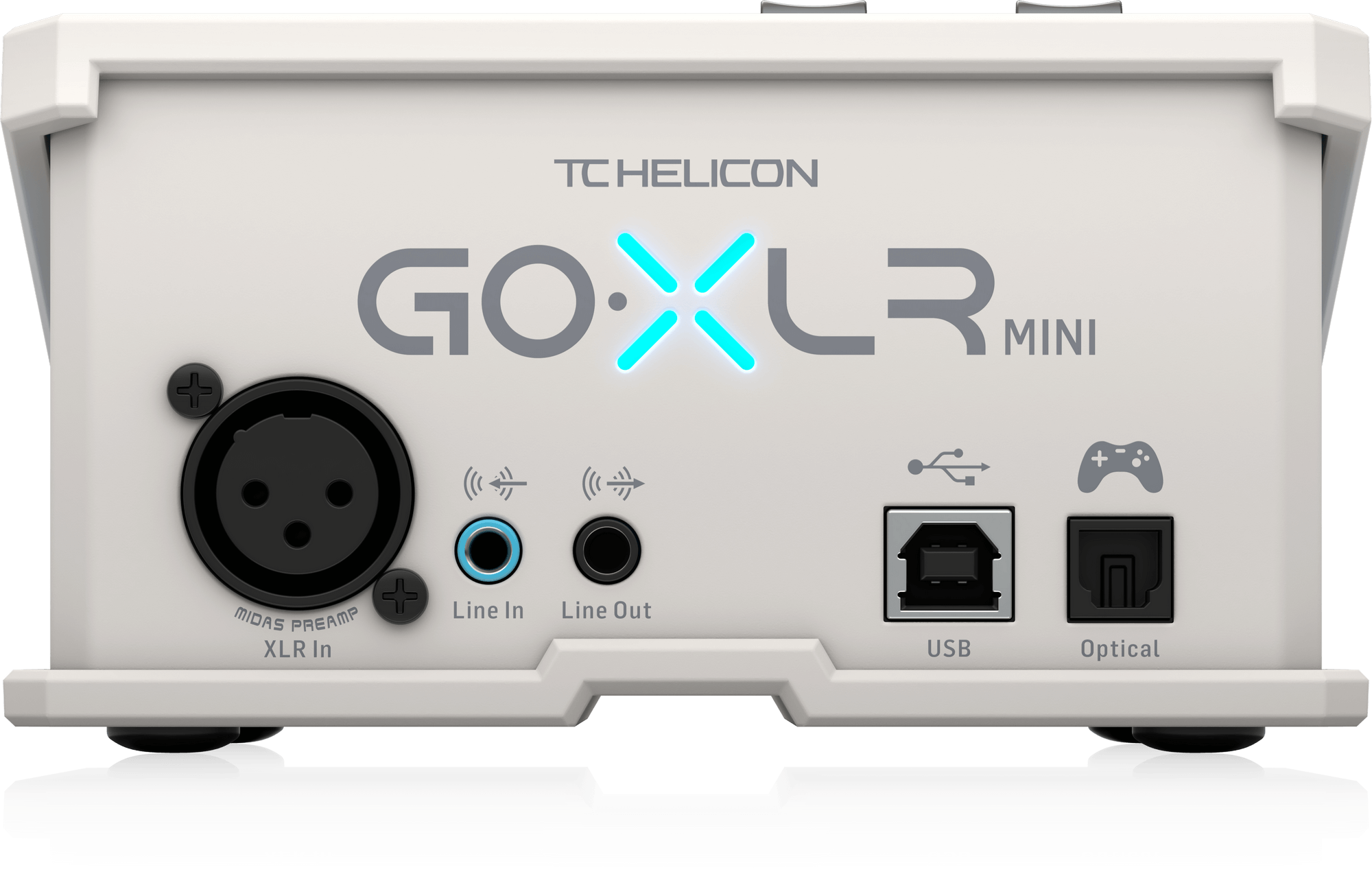 TC Helicon GOXLRMINI White USB Streaming Mixer with USB/Audio Interface