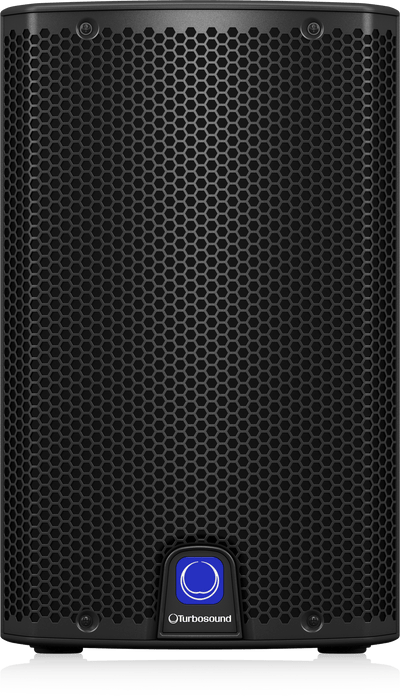 Turbosound iQ8 2500 Watt 2 Way 8" Powered Loudspeaker with Klark Teknik DSP Technology, Speaker Modelling and ULTRANET Networking