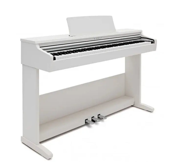 Kawai KDP75 88-Key Digital Piano with Matching Bench (Embossed White)
