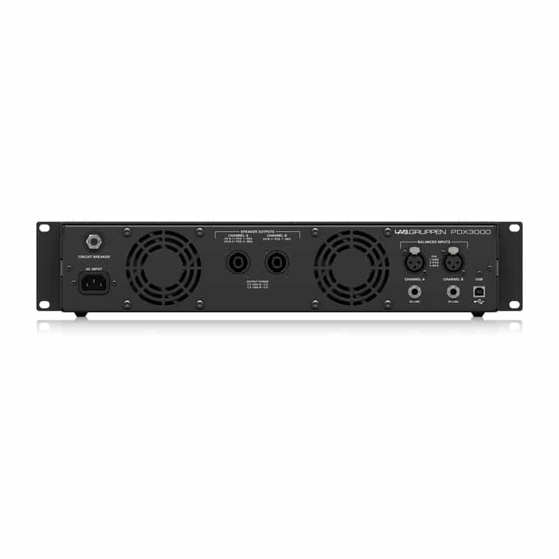 Lab Gruppen PD3000 3000W Two-Channel Amplifier with Precise Power Management