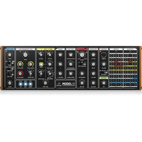 Behringer MODEL 15 Analog Semi-Modular Synthesizer with Dual VCOs, VCF, Sequencer and Arpeggiator in Eurorack Format