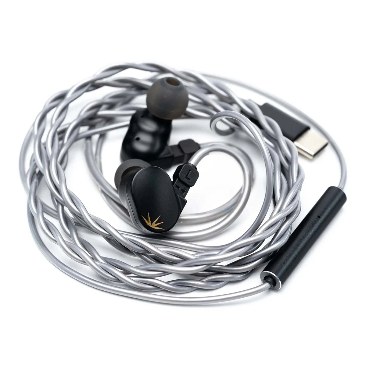 Moondrop CHU II DSP Headphones High Performance Dynamic Driver USB-C in-Ear Monitors Type-C with Microphone Earphone