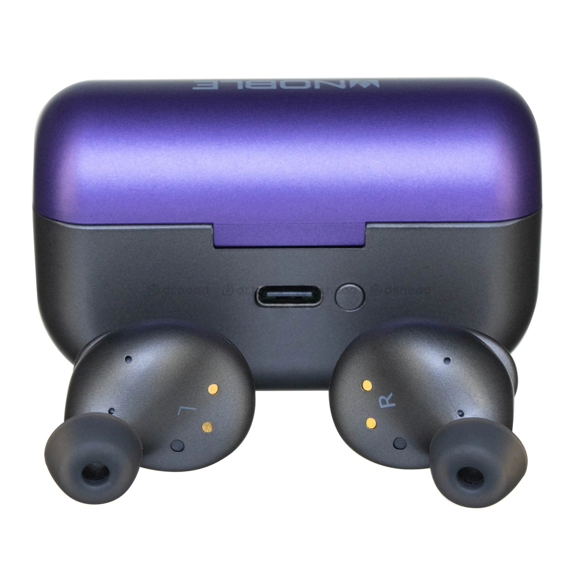 Noble Fokus-H-ANC Headphones Wireless Earbuds, Purple