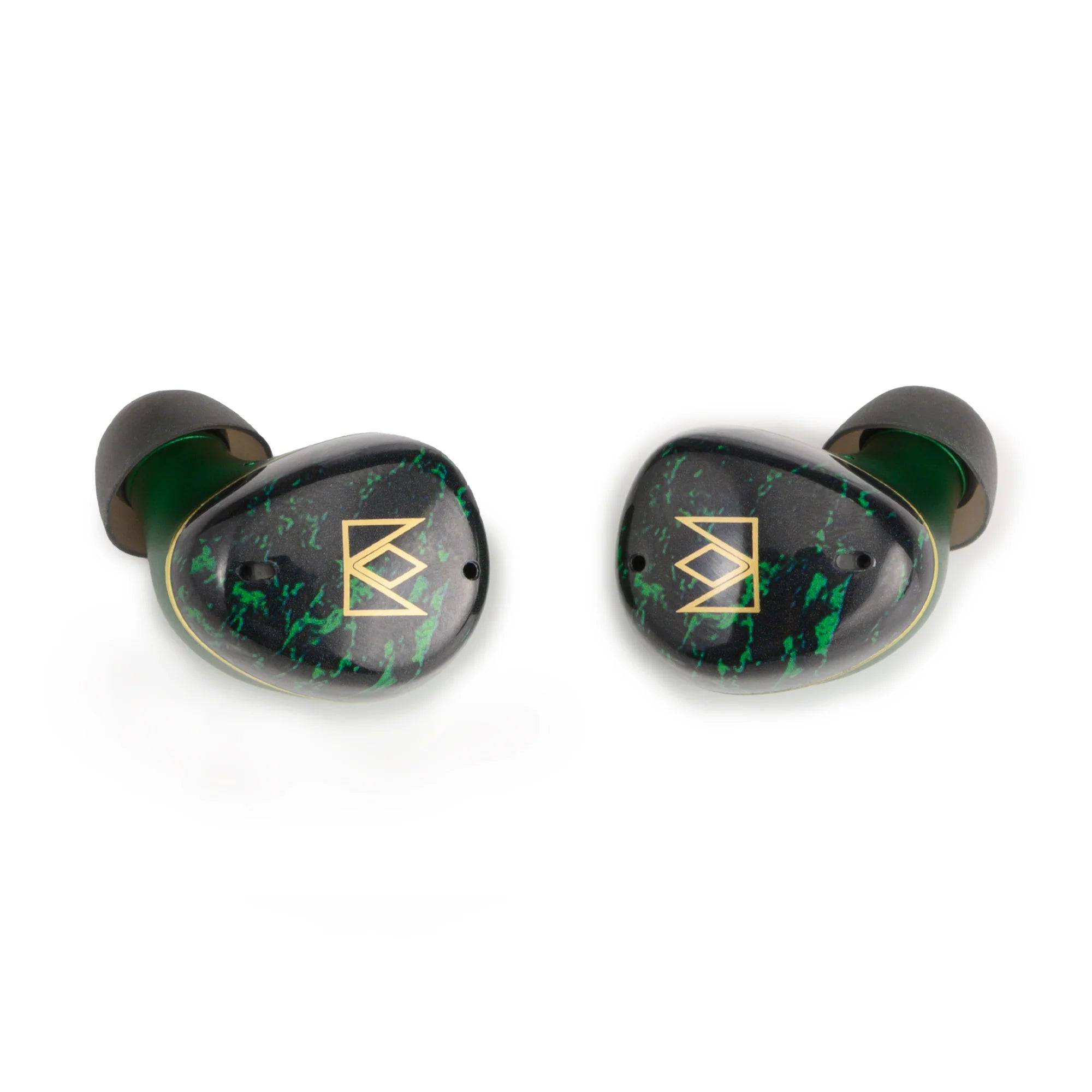 Noble FoKus Rex5 Earphone, 1x 10mm Dynamic, 3 Balanced Armature, 1x Planar Drivers, Audiodo Integration, Multipoint Connection, Bluetooth 5.4, Aluminum And Acrylic Housing, Green | FoKus Rex5