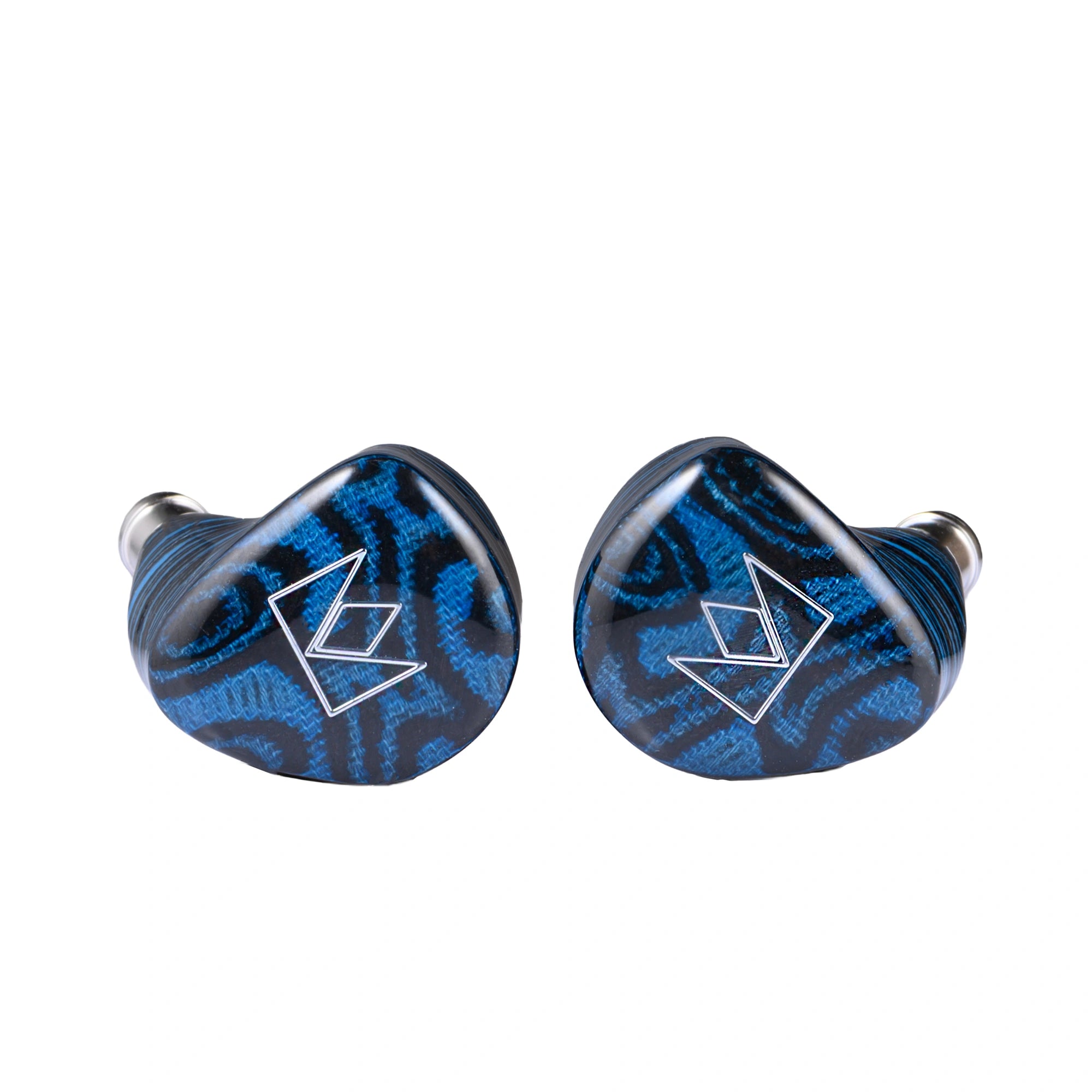 Noble Audio Iris In-Ear Headphone, Premium Hi-Fi Earphones with Full-Range Sound, Controlled Bass, OCC Detachable Cable, 3.5mm & 4.4mm Connectors, Blue | Iris