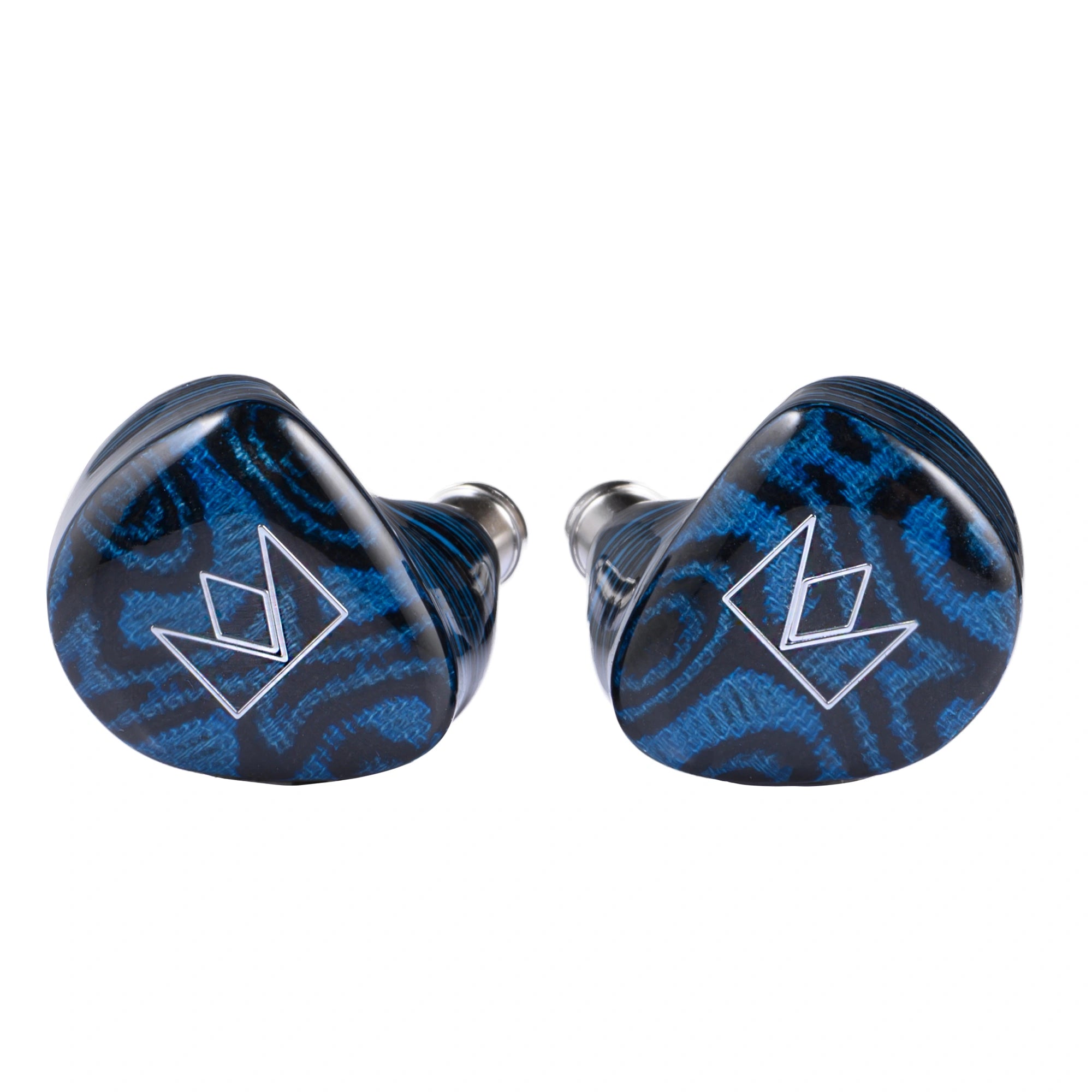 Noble Audio Iris In-Ear Headphone, Premium Hi-Fi Earphones with Full-Range Sound, Controlled Bass, OCC Detachable Cable, 3.5mm & 4.4mm Connectors, Blue | Iris