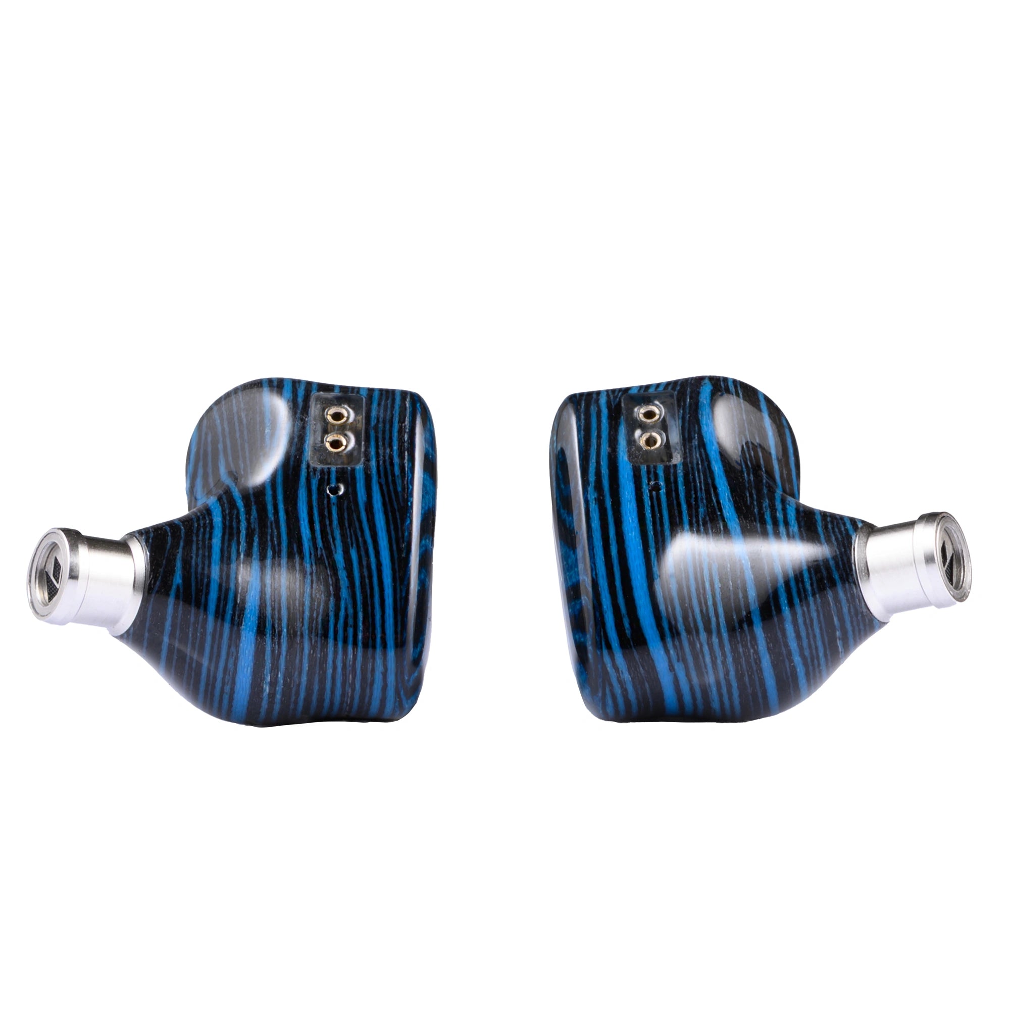 Noble Audio Iris In-Ear Headphone, Premium Hi-Fi Earphones with Full-Range Sound, Controlled Bass, OCC Detachable Cable, 3.5mm & 4.4mm Connectors, Blue | Iris