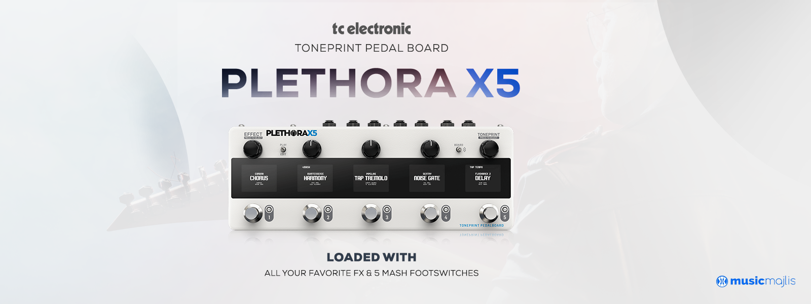 Craft Your Dream Tone with the TC Electronic Plethora X5