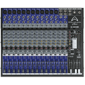Wharfedale Pro SL1224USB Mixer Audio 16 CH 12 Mono & 2 Stereo FX and USB Interface
