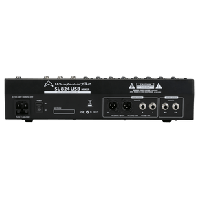 Wharfedale Pro SL824USB Mixer Audio 12 Ch 8 Mono & 2 Stereo FX و USB Interface