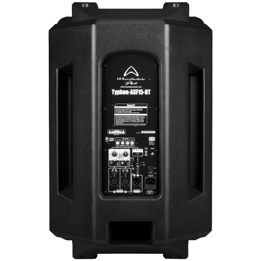 Wharfedale TYPHON-AXF15-BT 15" Active loudspeaker - with FIR and Bluetooth