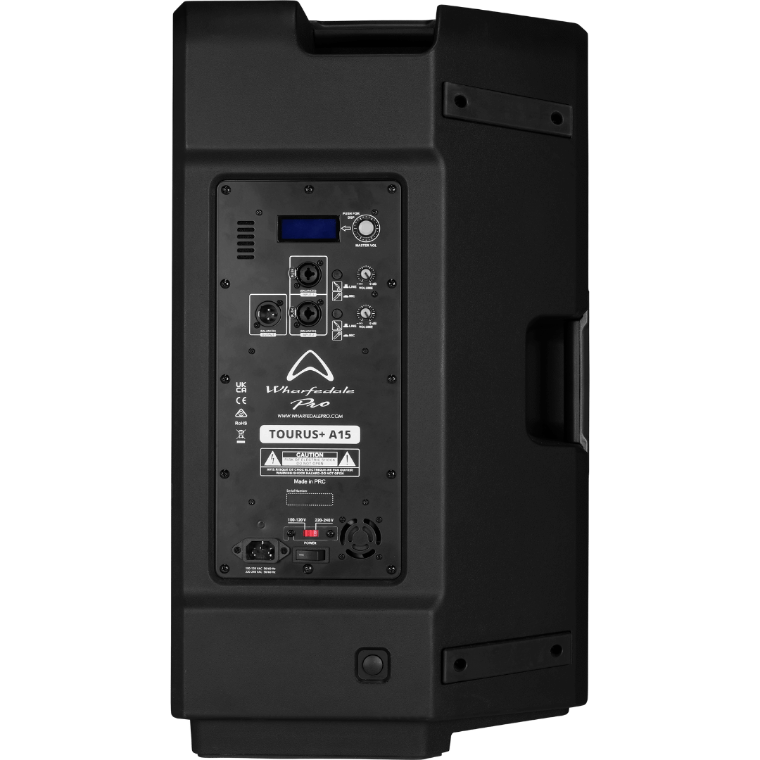 Wharfedale TOURUS+ A15 15" active versatile loudspeaker - with Bluetooth