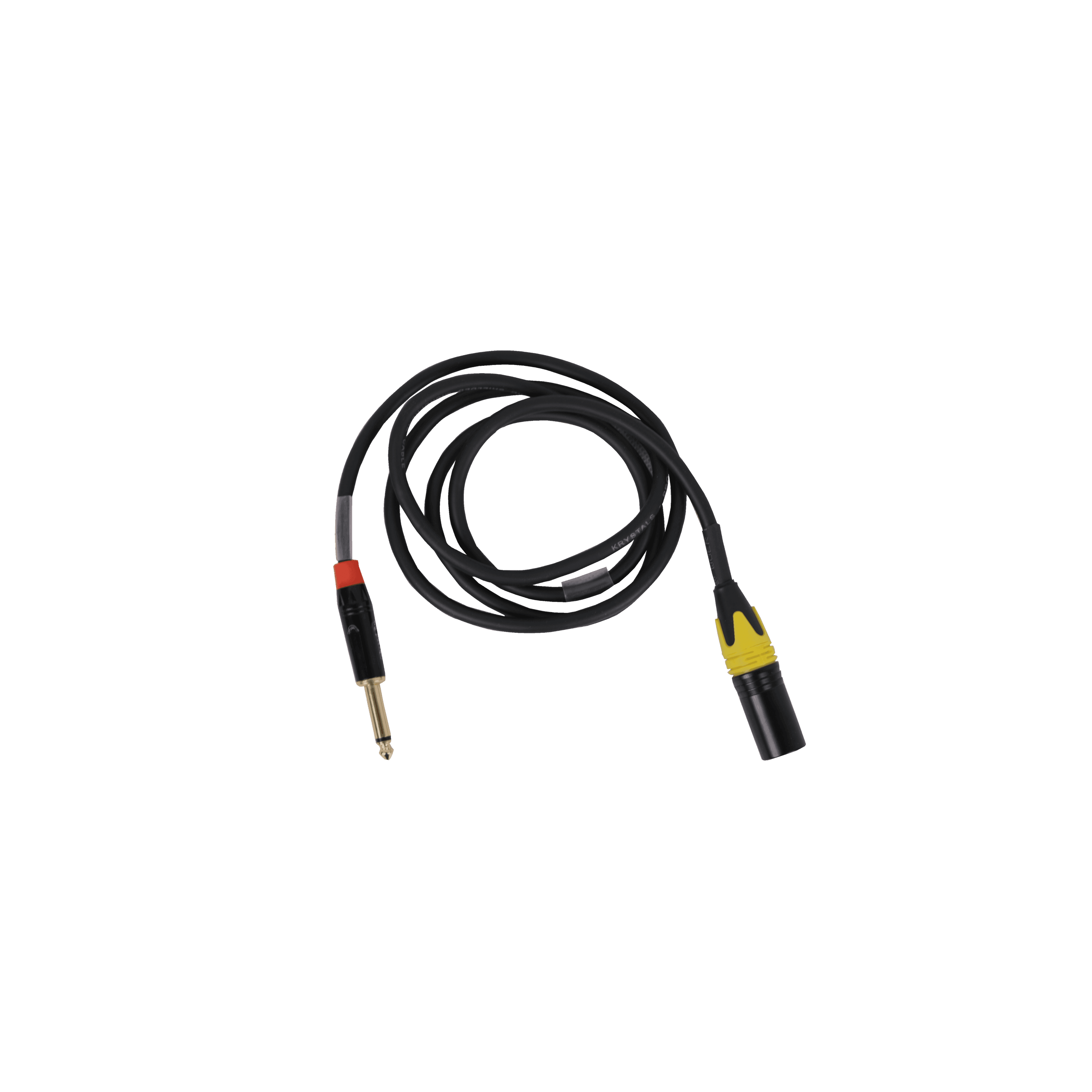 Krystals Mono Jack to XLR Male 1.5 mtr Cable
