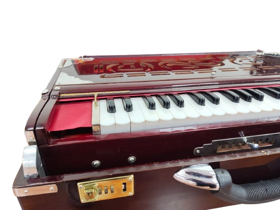 Tansen Portable 37 Keys Harmonium, With Scale changer , and Wooden Case (Display Unit)