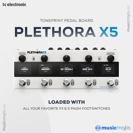 Craft Your Dream Tone with the TC Electronic Plethora X5