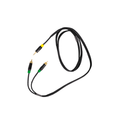 Krystals YK2RC1ES01SLM 2 RCA to 1 Ep Stereo, 1.5 Meters