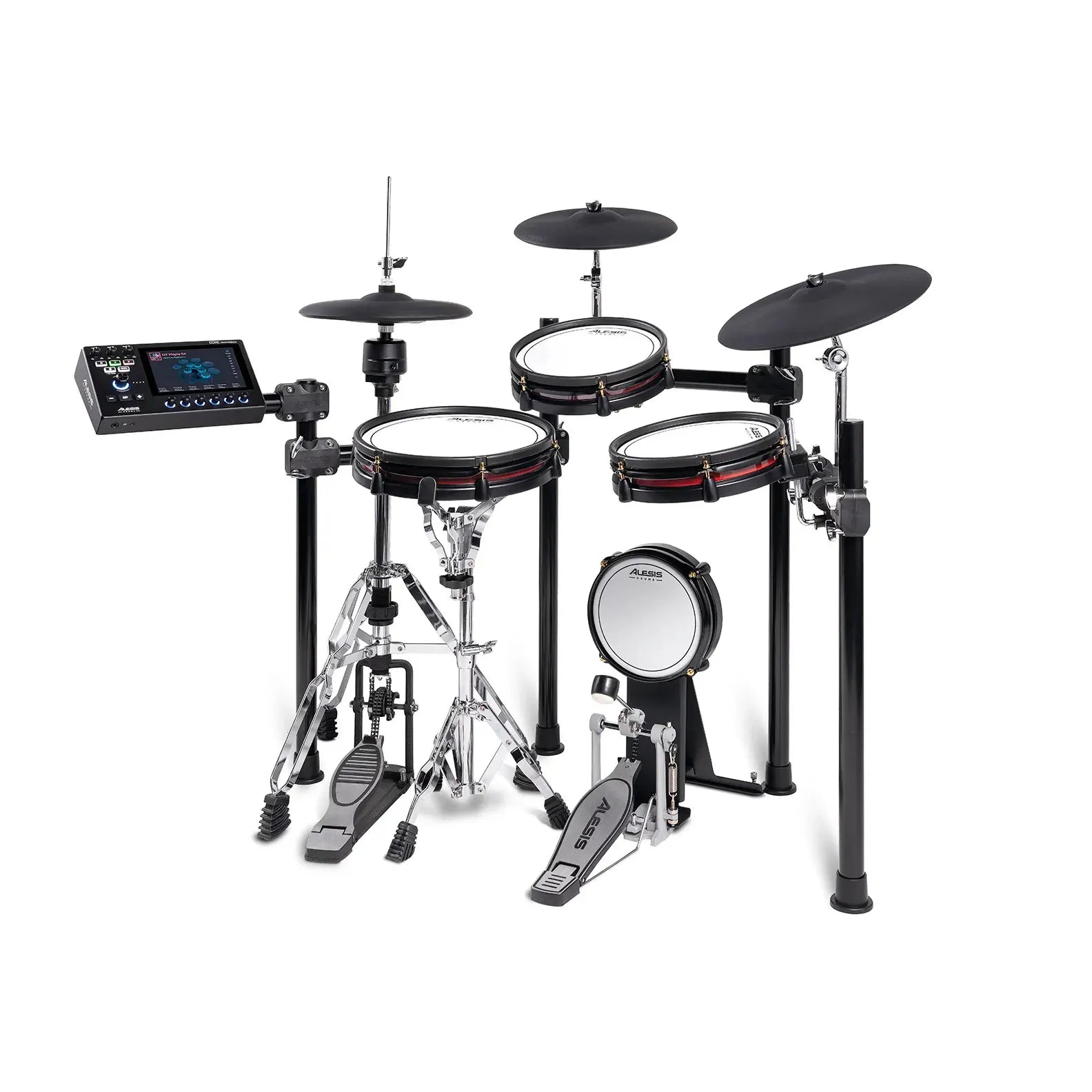 Alesis STRATACLUBKIT  4-piece Electronic Drum Kit with 7" Touchscreen Module