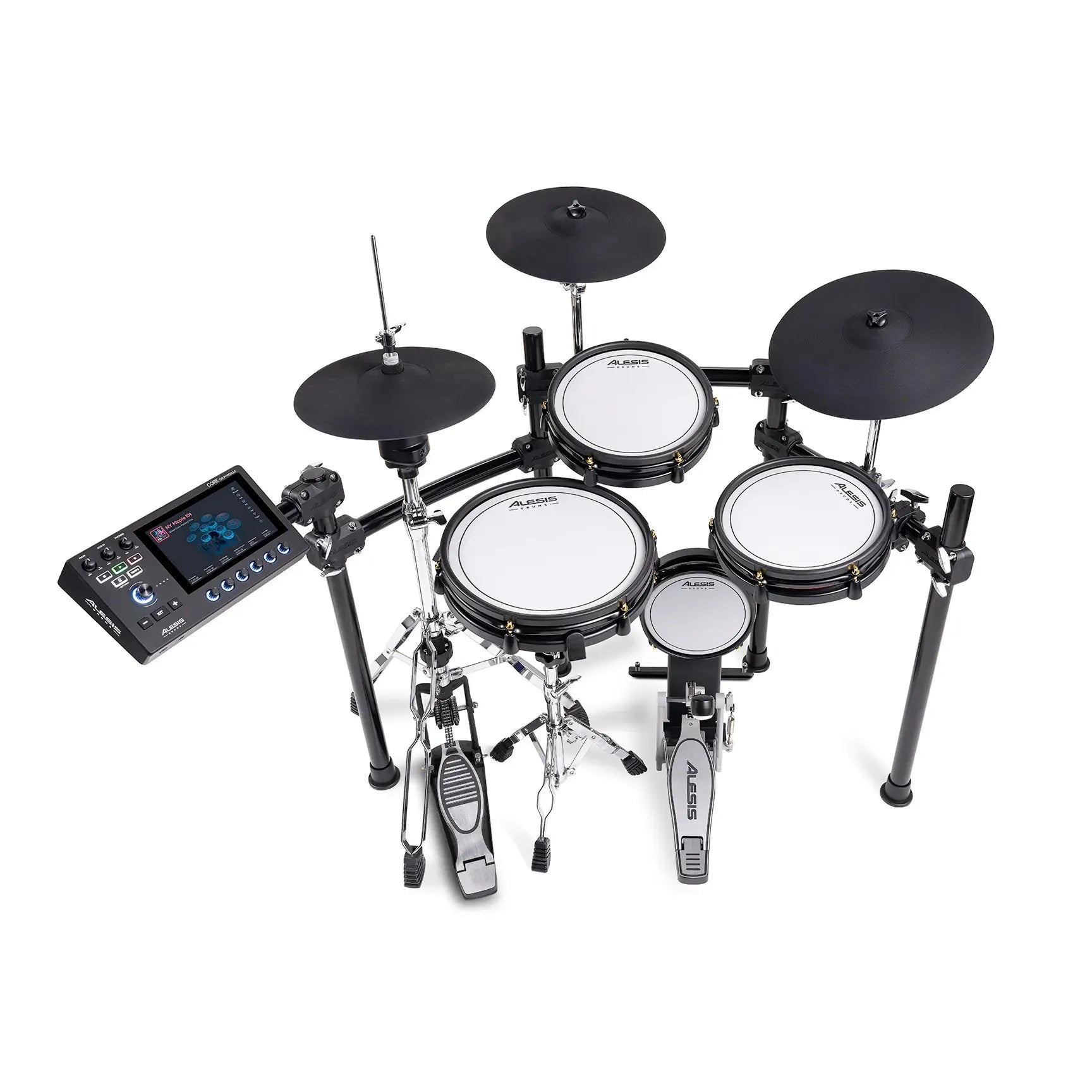 Alesis STRATACLUBKIT  4-piece Electronic Drum Kit with 7" Touchscreen Module