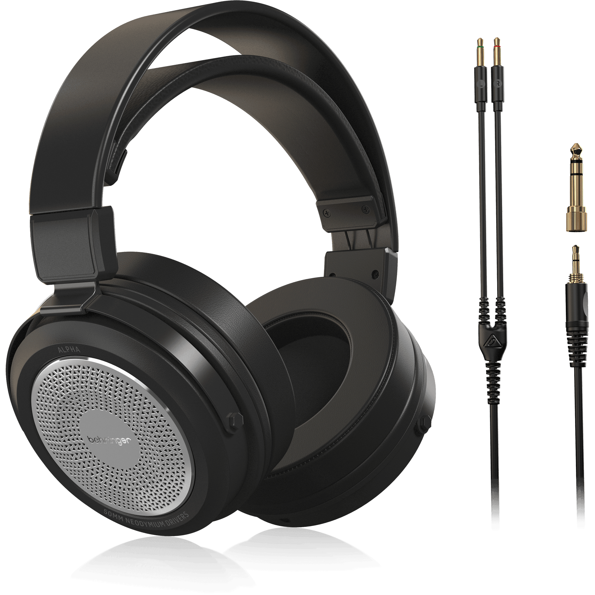 Behringer ALPHA Headphones Premium Retro-Style Open-Back High-Fidelity - MusicMajlis