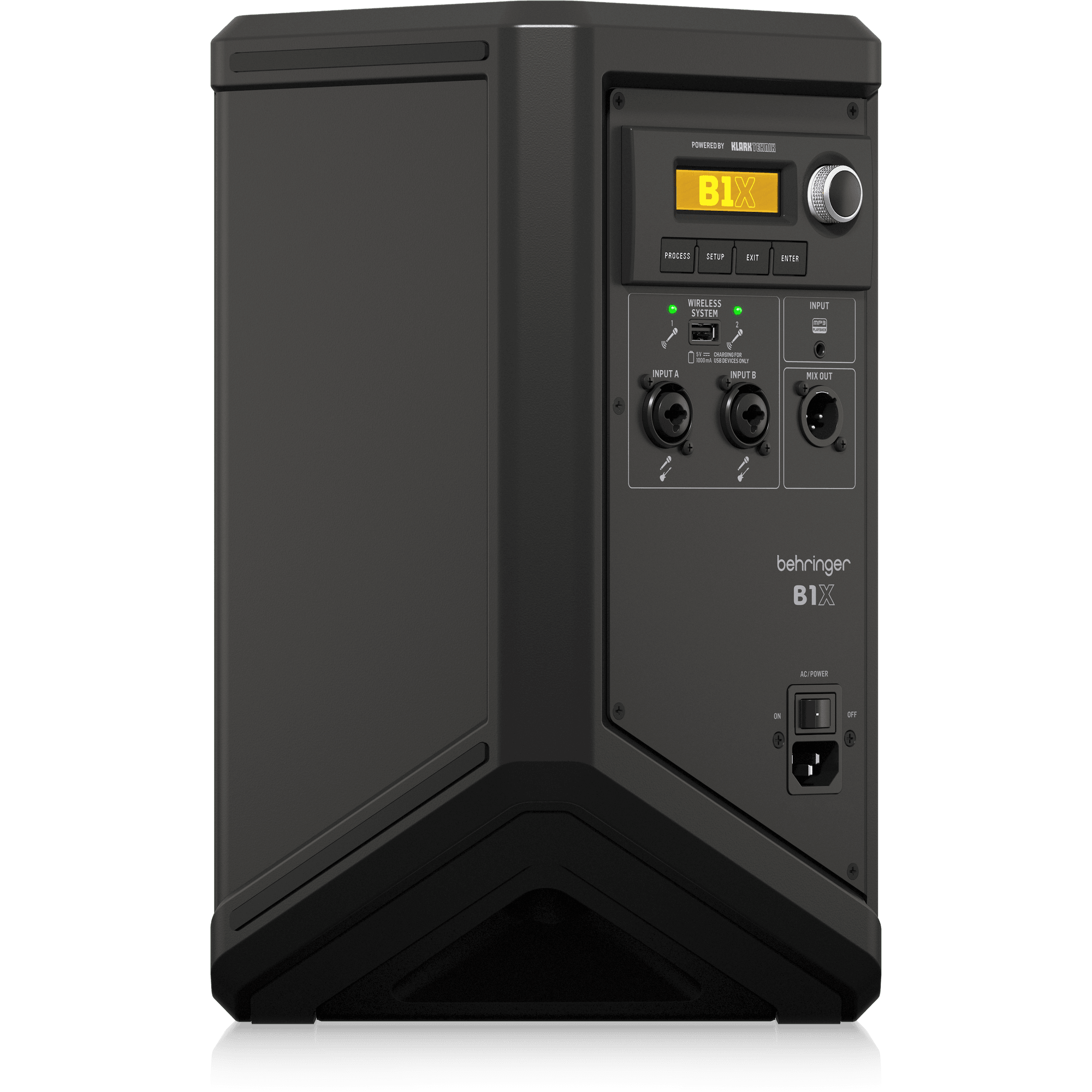 Behringer B1X Portable Speaker 1x6.5" 250W with Battery Operation, Digital Mixer, Effects - MusicMajlis