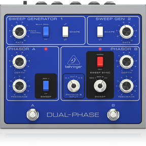 Behringer DUALPHASE Phase Shifter Guitar Pedal - MusicMajlis