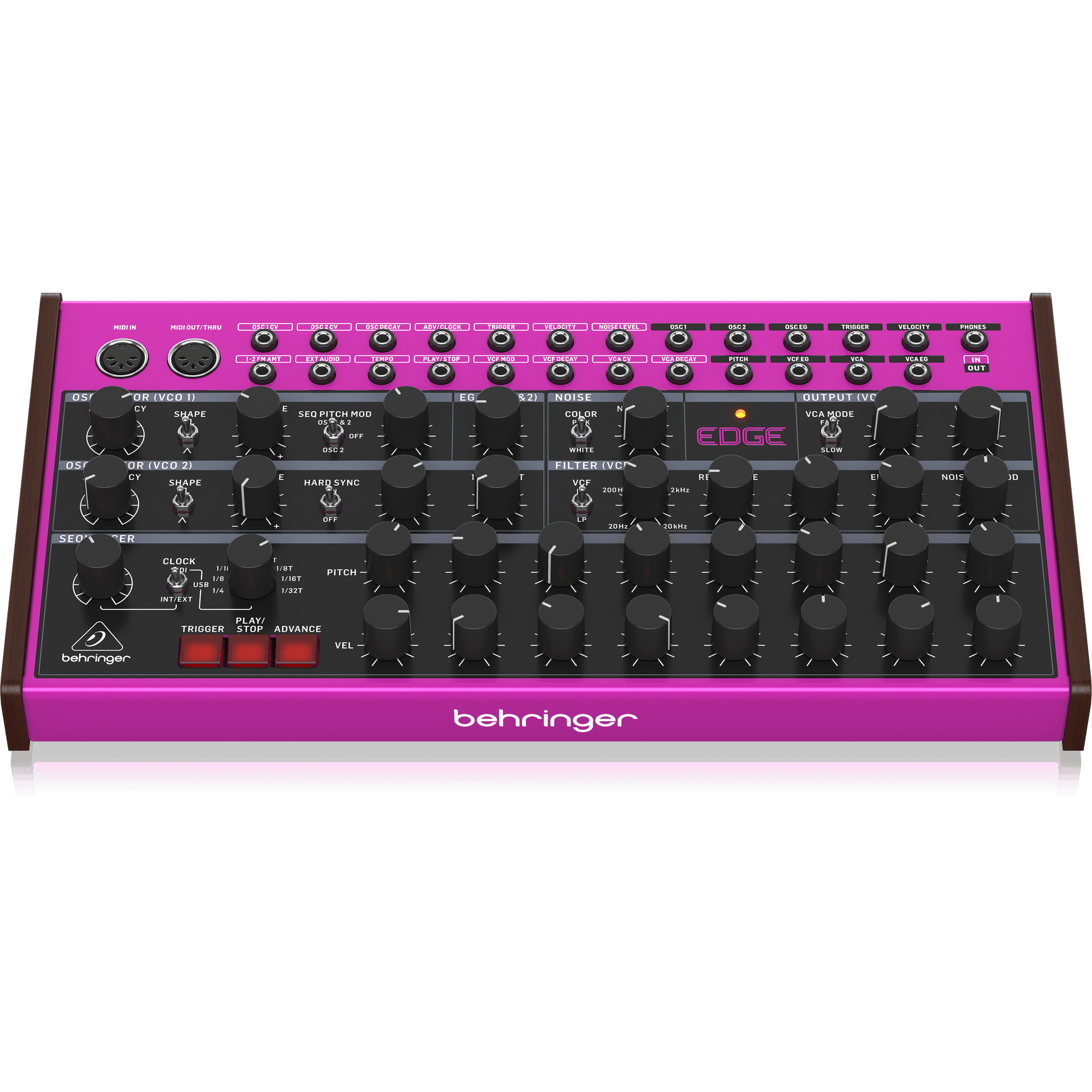 Behringer EDGE Semi-Modular Percussion Synthesizer with 2 Oscillators - MusicMajlis