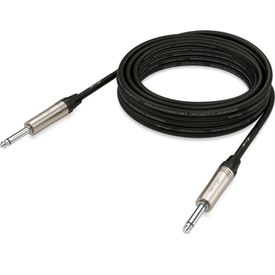 Behringer GIC Instrument Cable with 1/4" TS Connectors - MusicMajlis