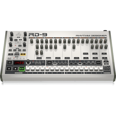 Behringer RD9 Analog/Digital Drum Machine with 11 Drum Sounds - MusicMajlis