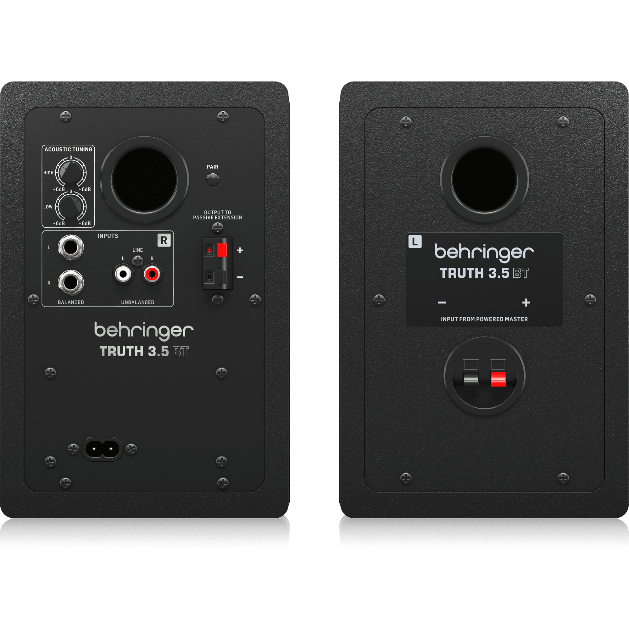 Behringer TRUTH3.5BT Studio Monitors 3.5" with Bluetooth (Pair) - MusicMajlis