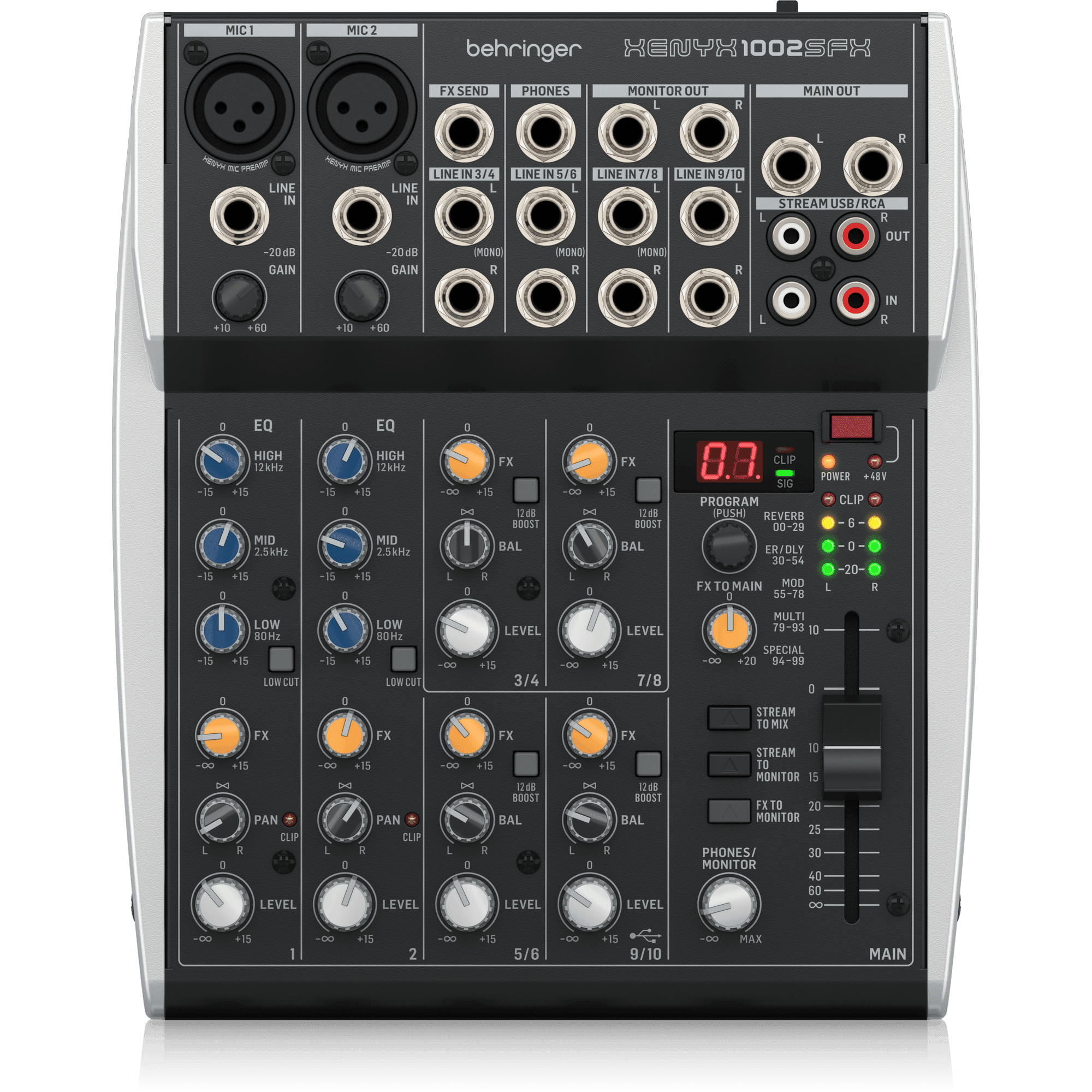 Behringer XENYX 1002SFX Analog Mixer - MusicMajlis