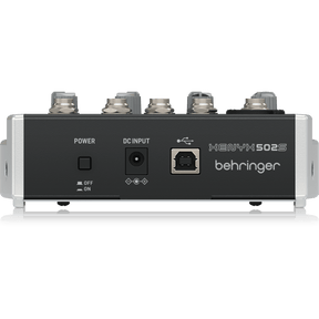 Behringer XENYX 502S Premium Analog 5-Input Mixer with USB Streaming Interface - MusicMajlis