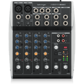 Behringer XENYX 802S Premium Analog 8-Input Mixer with USB Streaming Interface - MusicMajlis