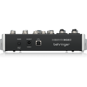 Behringer XENYX 802S Premium Analog 8-Input Mixer with USB Streaming Interface - MusicMajlis