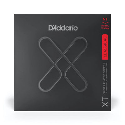 D'Addario XT Classic Guitar Strings Set, Normal Tension & Silver Plated Copper - MusicMajlis