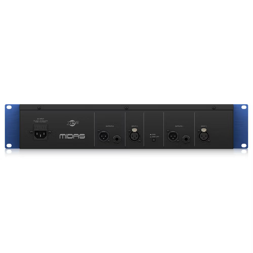 Midas XL4-2 2-channel Tube Microphone Preamp