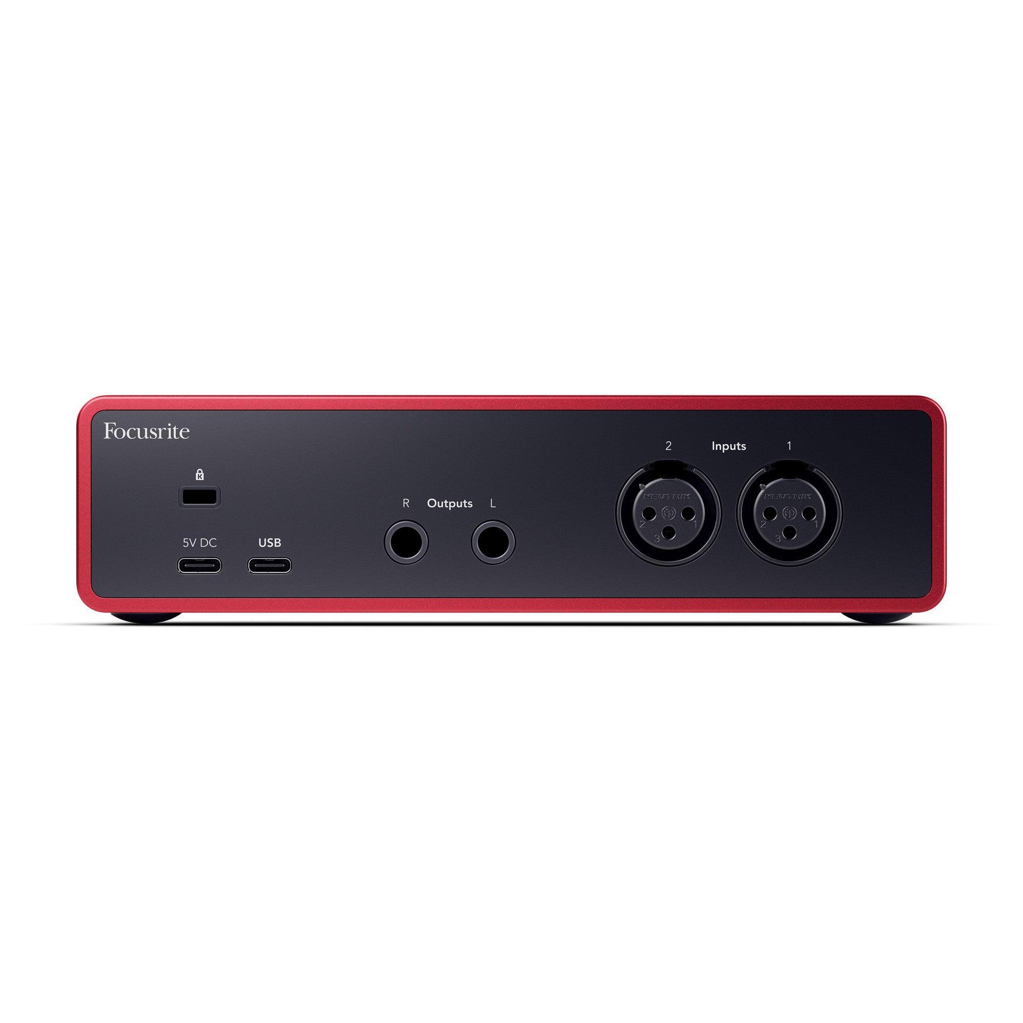 Focusrite Scarlett 2i2 4th Generation - MusicMajlis