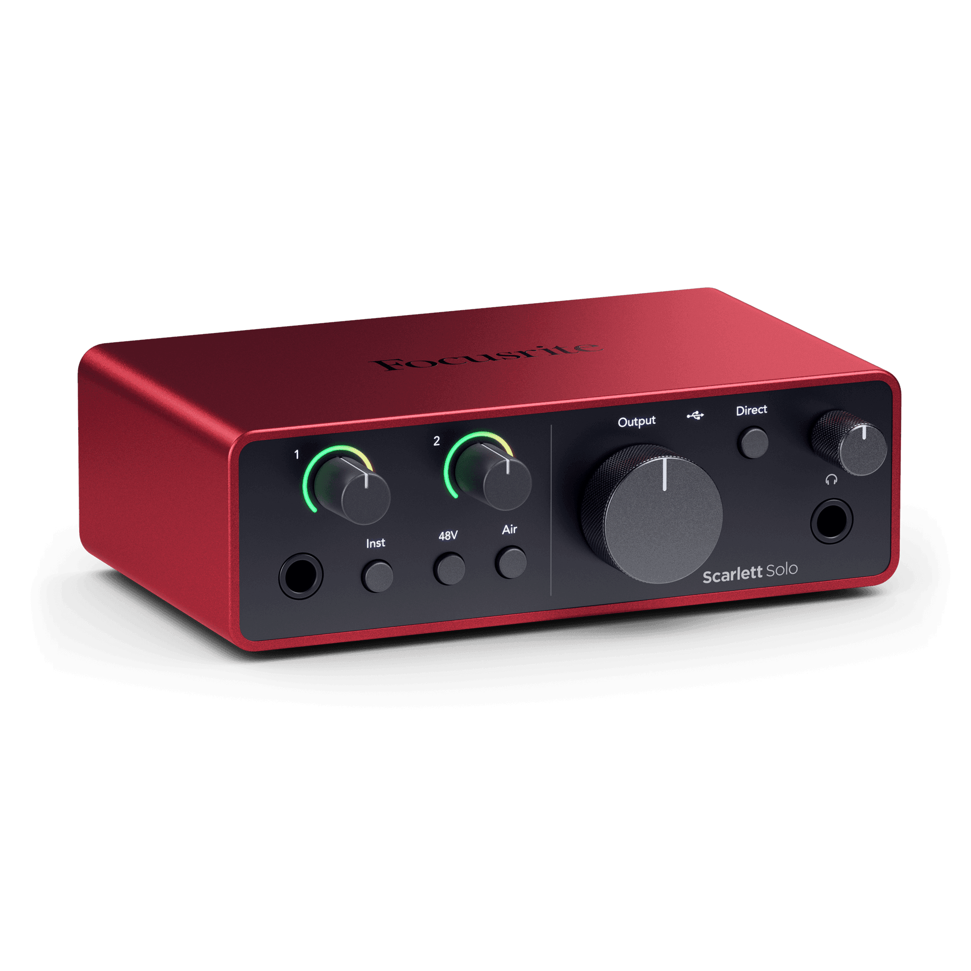 Focusrite Scarlett Solo Studio 4th Gen Scarlett Solo with CM25 MkIII condenser Microphone and SH-450 Closed-back Headphones Bundle - MusicMajlis
