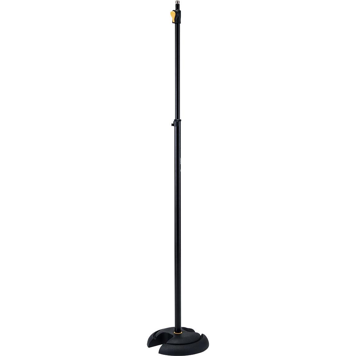Hercules MS201BPLUS "H" Base Microphone Stand W/EZ Grip Height Adjustment - MusicMajlis