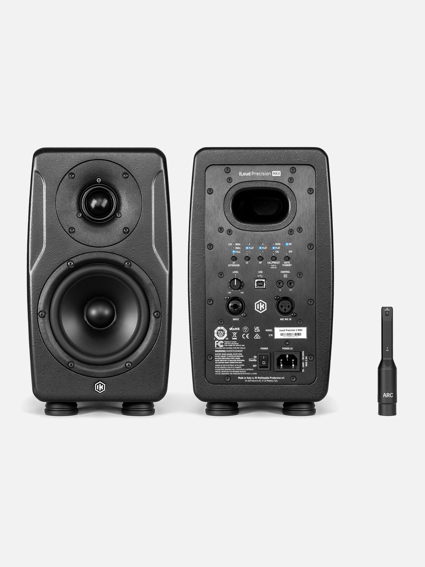 IK Multimedia iLoud Precision 5 MKII Powered Studio Monitor (Pair)