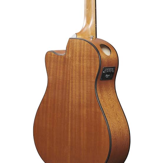 Ibanez AAM50CEOPN Advanced Acoustic Electric Guitar Auditorium with Advanced Access Cutaway Body - Open Pore Natural