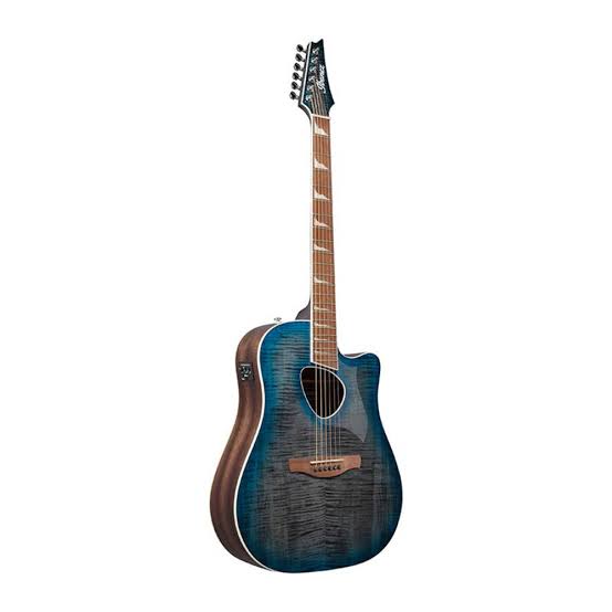 Ibanez ALT30FMBDB ALTSTAR Series Acoustic Electric Guitar – Blue Doom Burst High Gloss