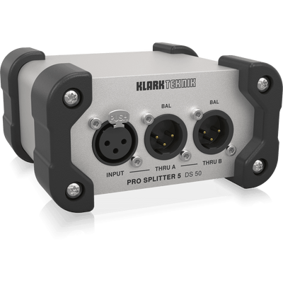 Klark Teknik DS50 Passive 1-In/5-Out Signal Splitter with Extended Dynamic Range - MusicMajlis