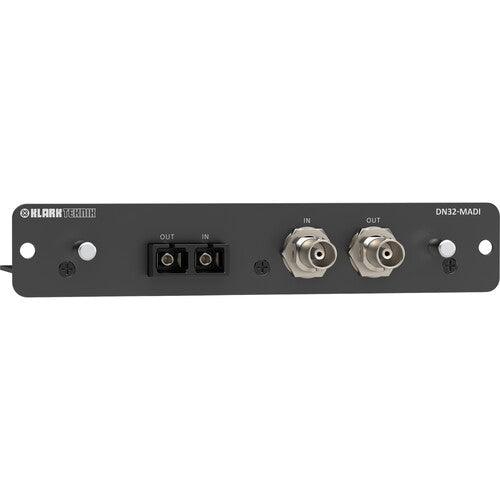 Klark Teknik DN32-MADI Expansion Module with up to 32 Bidirectional-Channels