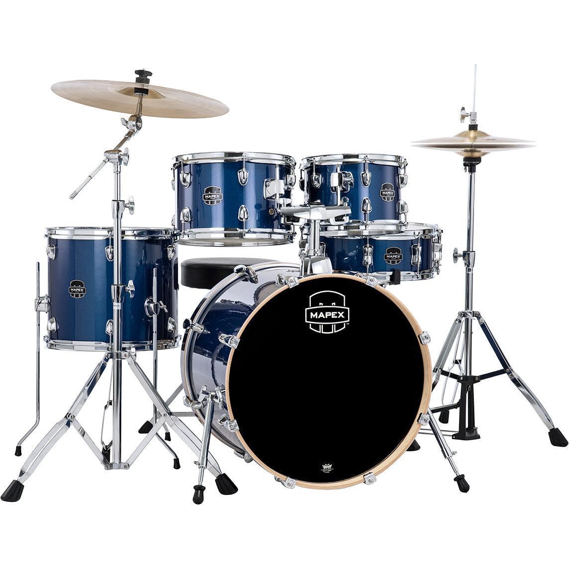 Mapex Drums Venus 5 Piece Fusion Complete Setup - MusicMajlis